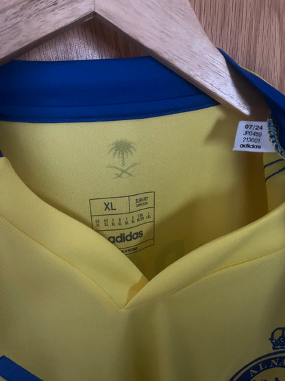 Al Nassr 2024/2025 Home Football Shirt Extra Large - Cristiano Ronaldo