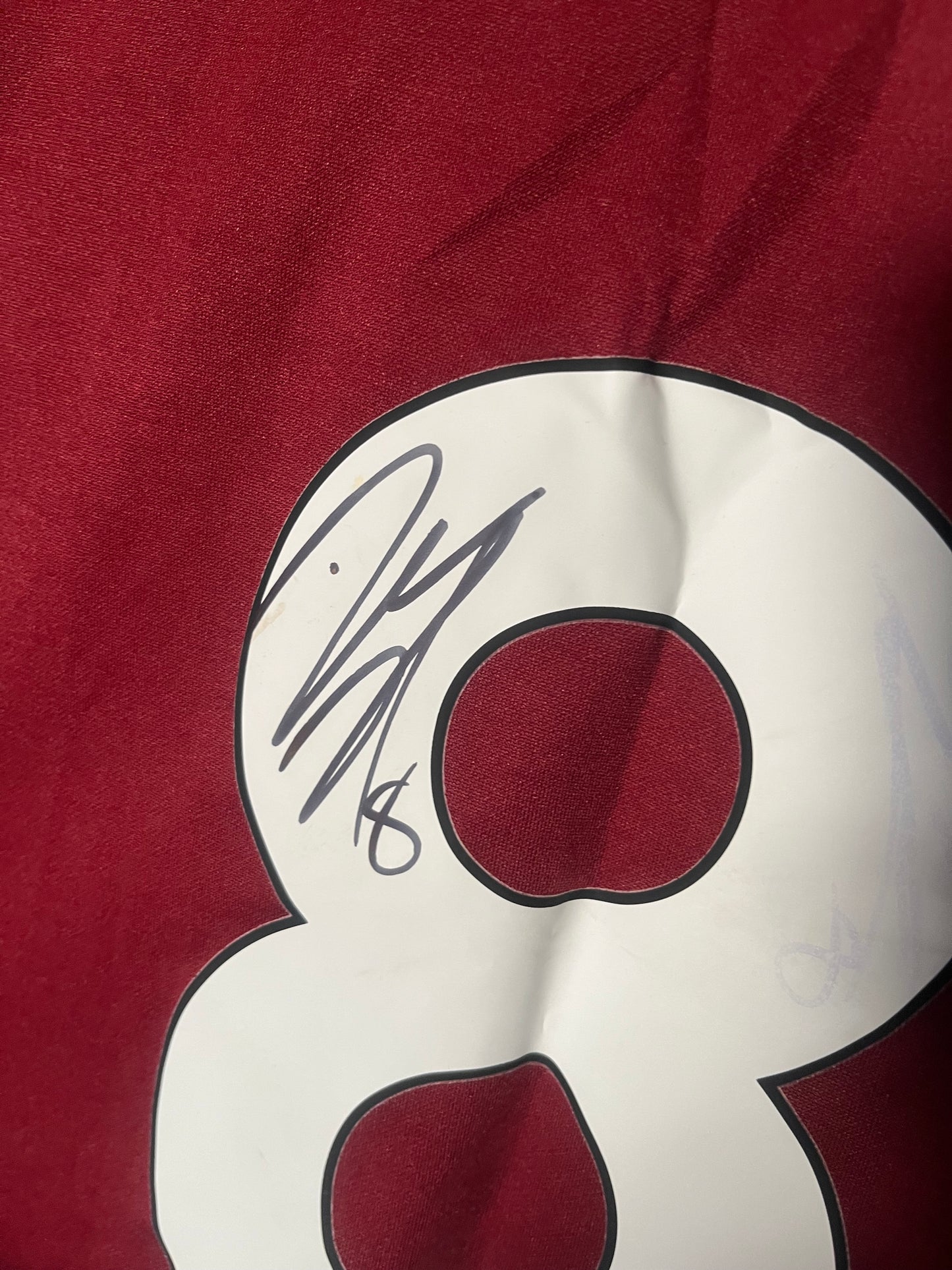 Burnley 2016/2017 Home Football Shirt 2XL - Dean Marney - Signed