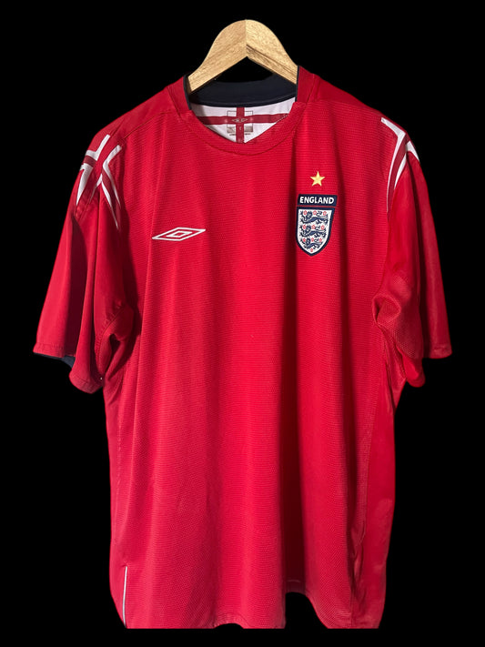 England 2004 Away Football Shirt Extra Large