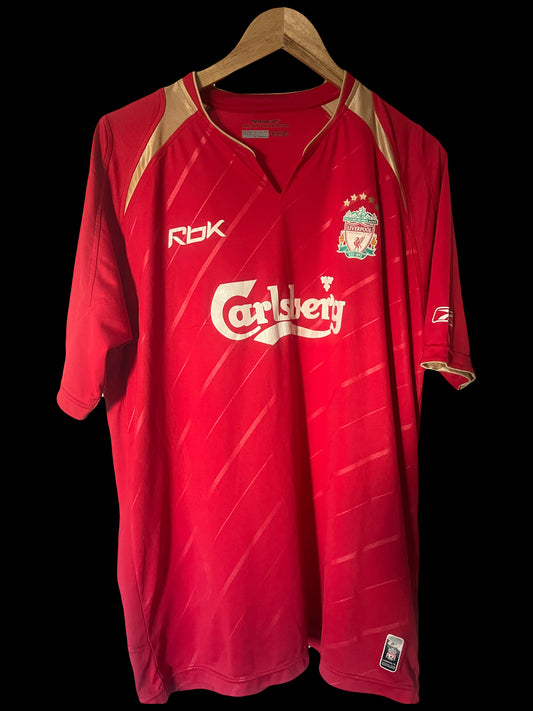 Liverpool 2005/2006 European Home Football Shirt Large