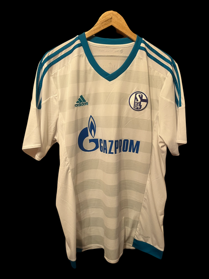 FC Schalke 04 2016/2017 Away Football Shirt Extra Large - Leon Goretzka