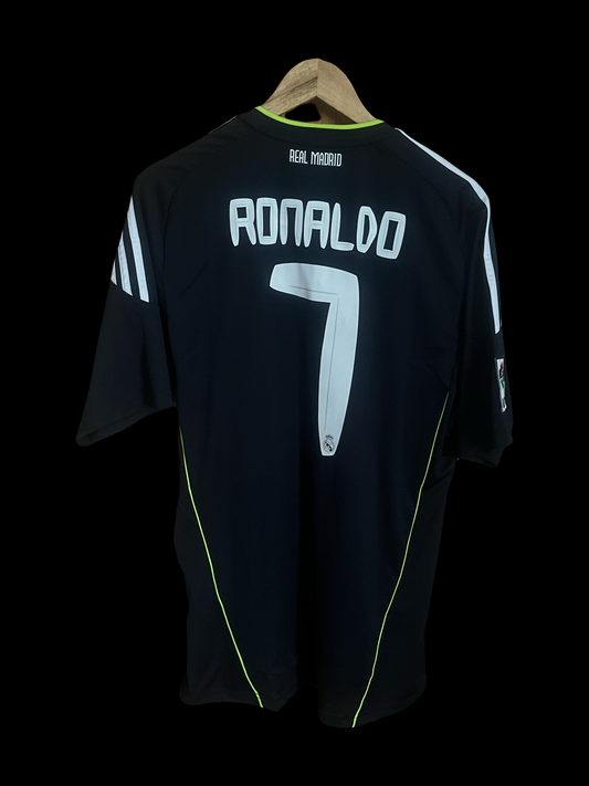 Real Madrid 2010/2011 Away Football Shirt Large - Cristiano Ronaldo