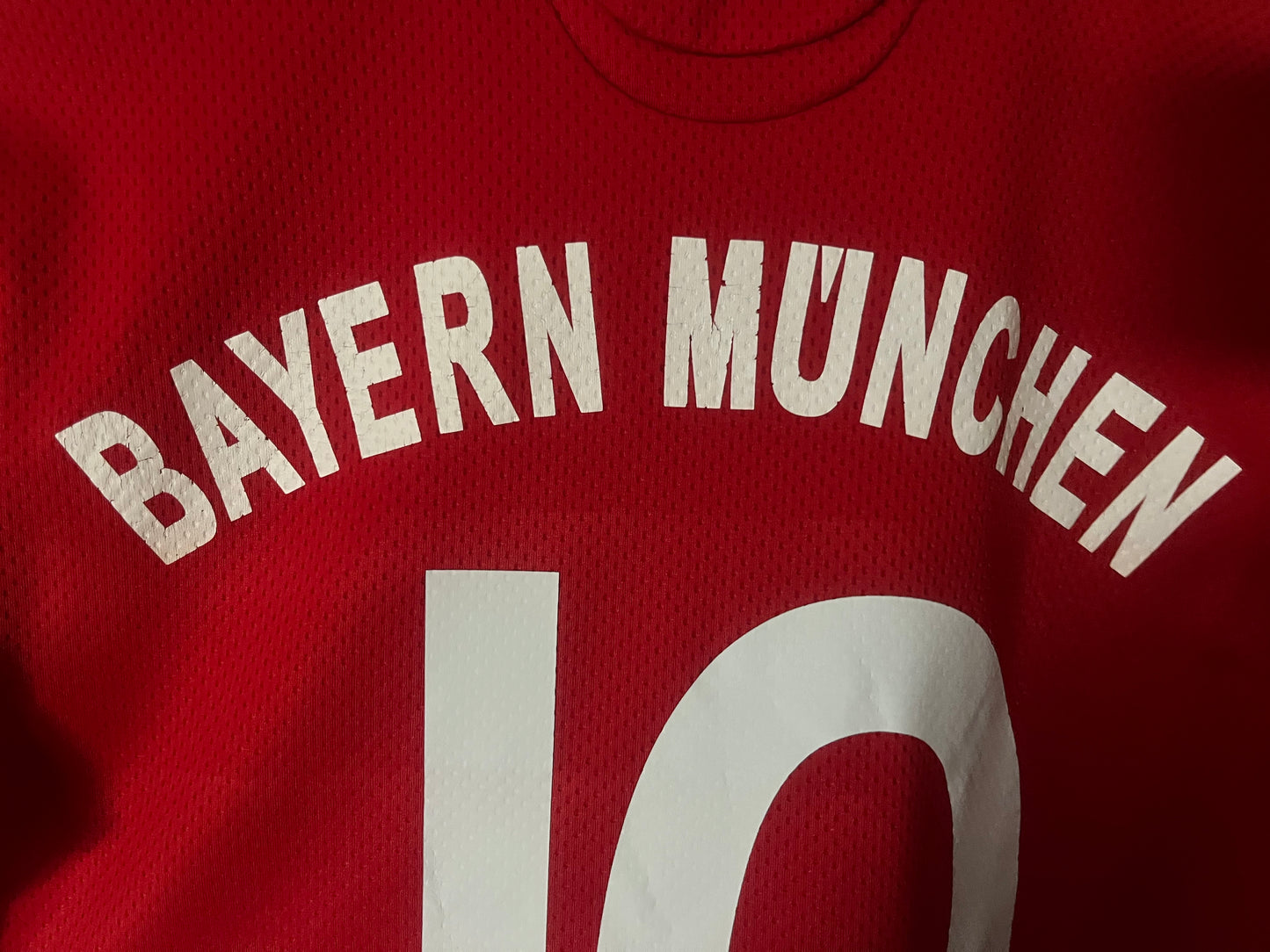 Bayern Munich München 2009/2010 Home Football Shirt Small - Arjen Robben