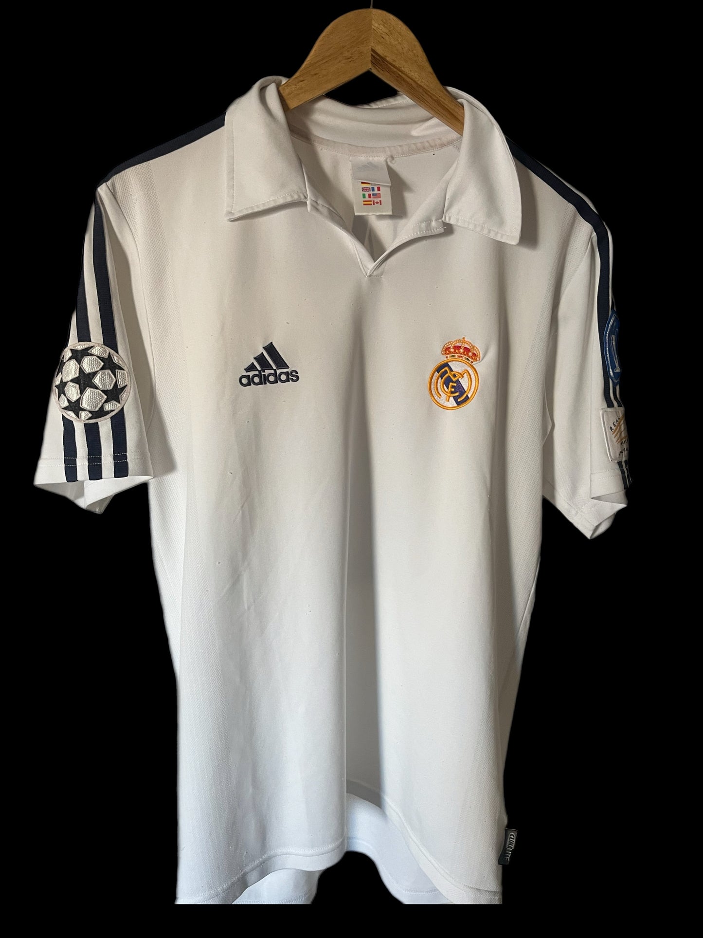 Real Madrid 2002/2003 Home Football Shirt Medium - Ronaldo Nazario