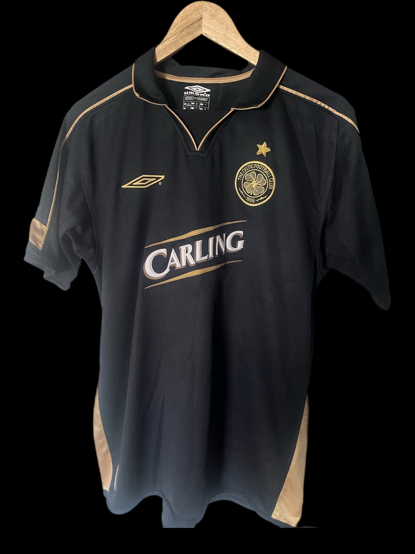 Celtic 2003/2004 Away Football Shirt Medium
