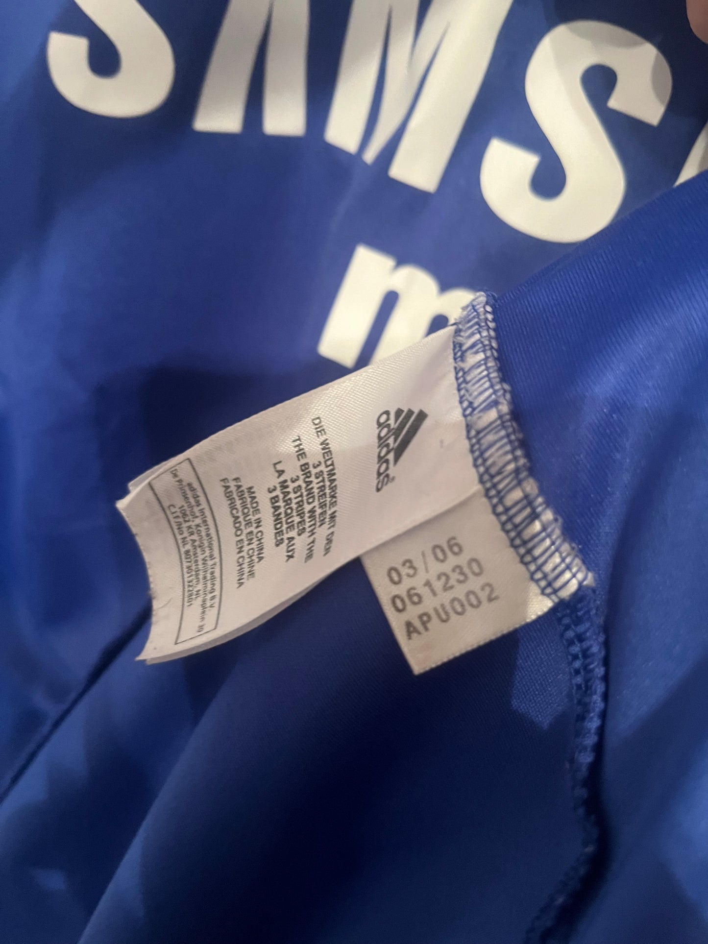 Chelsea 2006/2007/2008 Home Football Shirt Medium - Michael Essien