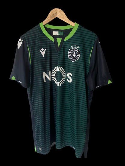 Sporting Clube de Portugal 2019/2020 Away Football Shirt Extra Large - Fits Large - Bruno Fernandes