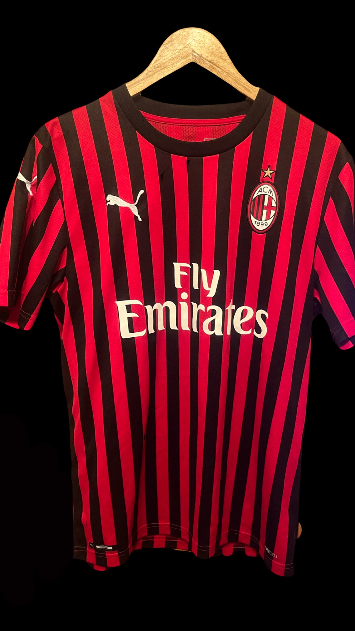 AC Milan 2019/2020 Home Football Shirt Medium - Lucas Paqueta