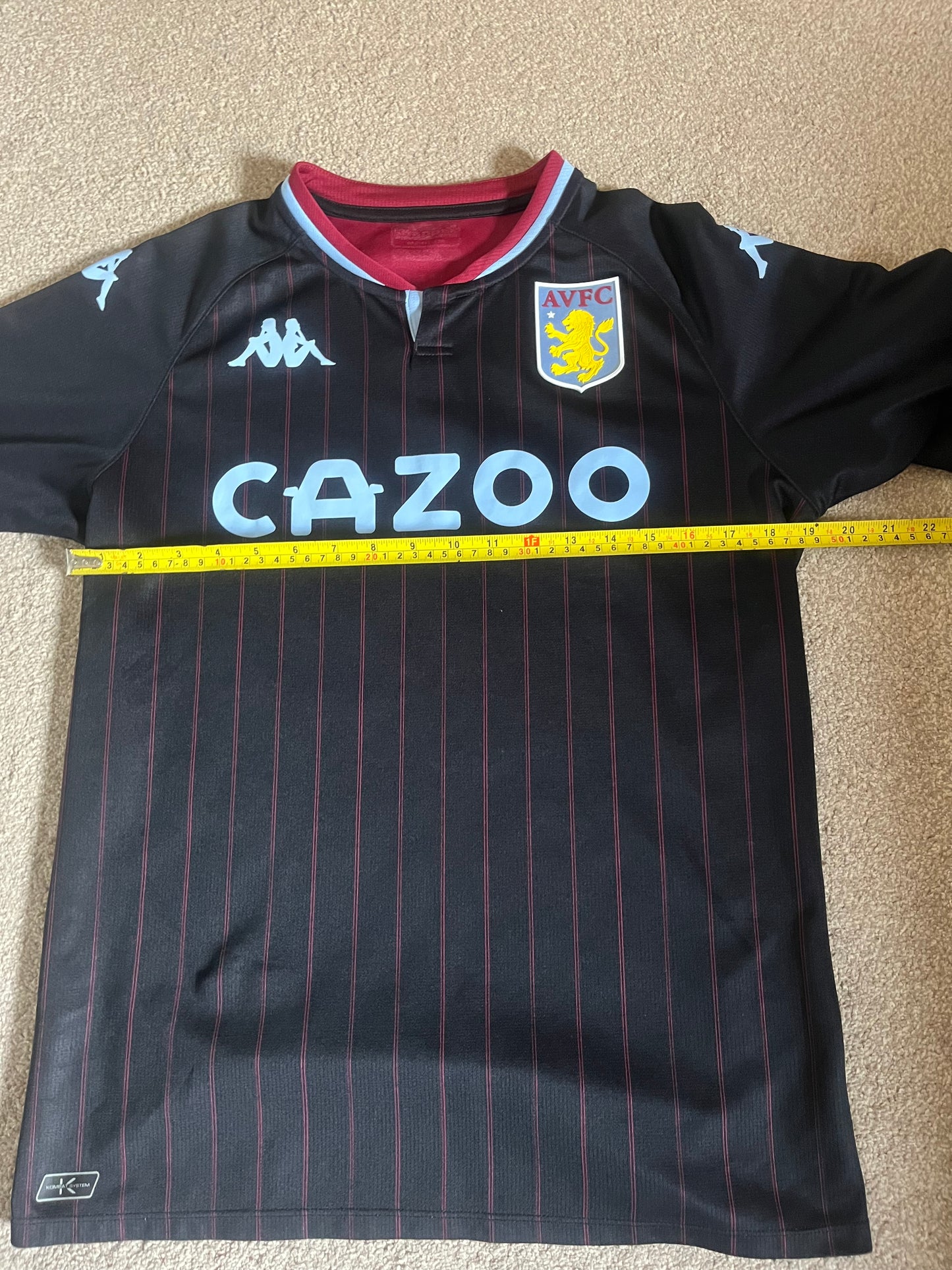 Aston Villa 2020/2021 Away Medium - Fits Small