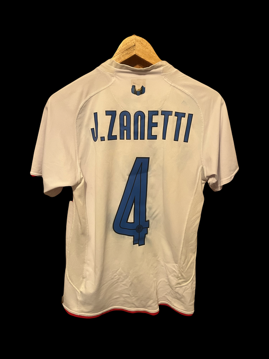 Inter Milan 2007/2008 Away Football Shirt Small - Javier Zanetti