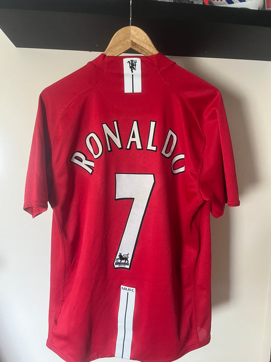 Manchester United 2007/2008/2009 Home Extra Large - Fits Large - Cristiano Ronaldo