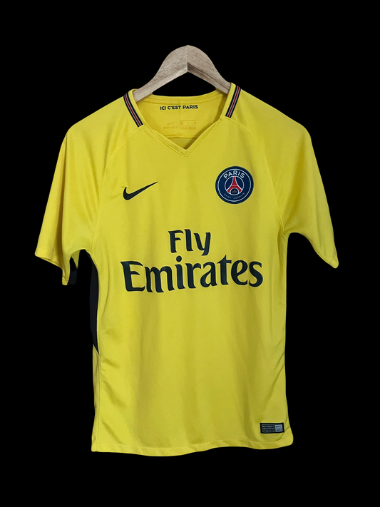 Paris Saint Germain 2017/2018 Away Football Shirt Small