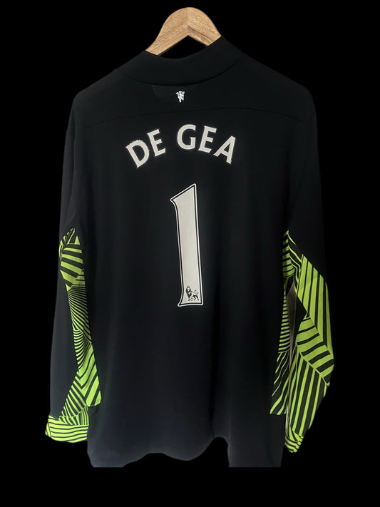 Manchester United 2011/2012 Goalkeeper Football Shirt Large - David De Gea