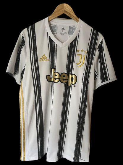 Juventus 2020/2021 Home Football Shirt Large - Cristiano Ronaldo