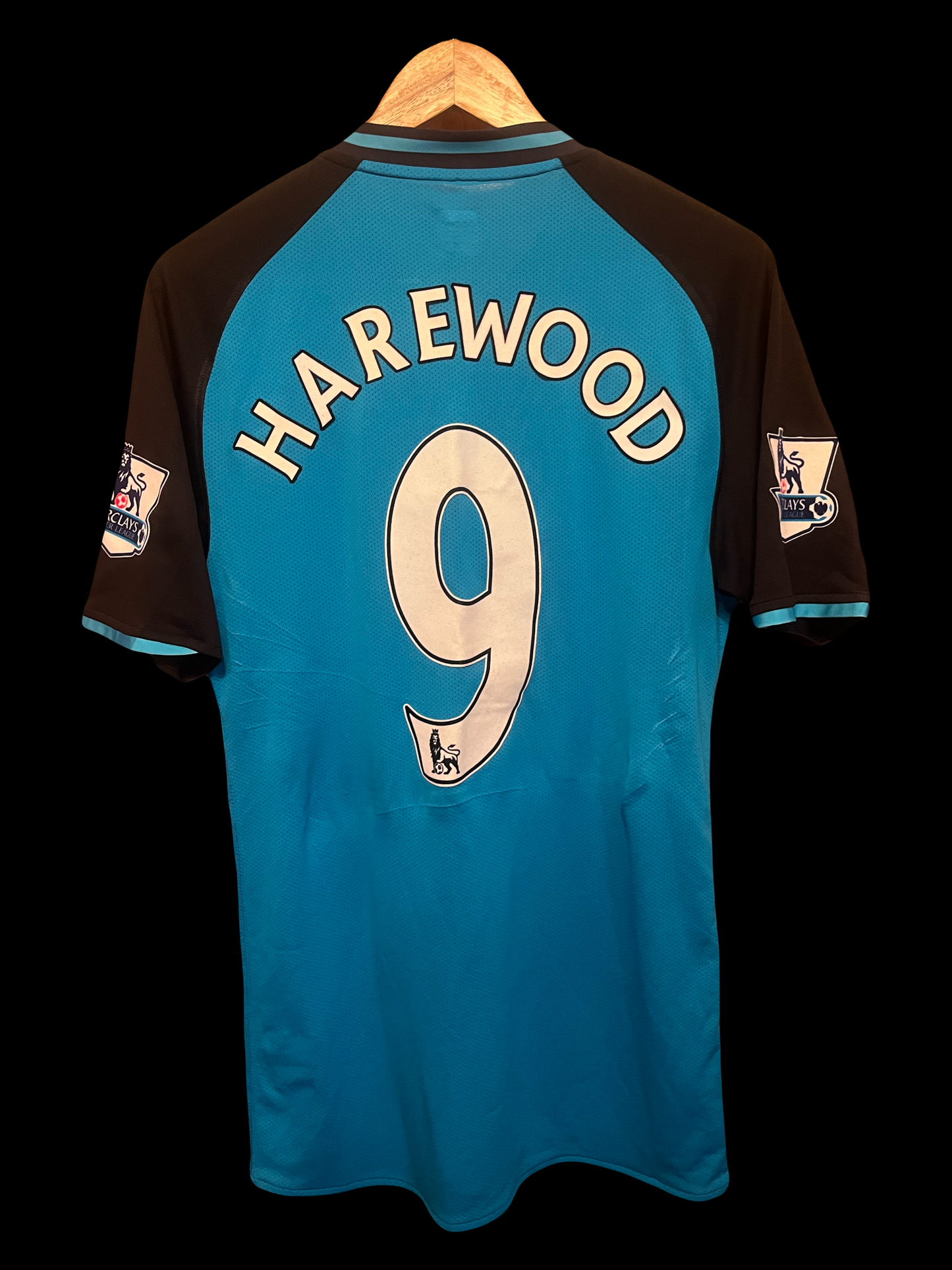 Aston Villa 2009/2010 Third Football Shirt Large - Marlon Harewood - Matchworn Premier League