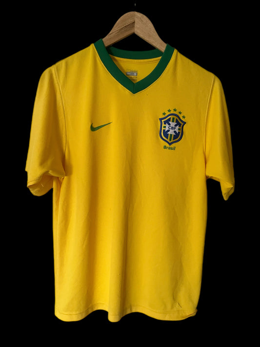 Brazil 2010 Home Football Shirt Small