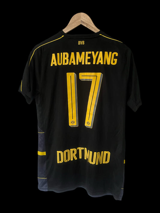 Borussia Dortmund 2014/2015 Away Football Shirt Medium - Fits Small - Pierre Emerick Aubameyang