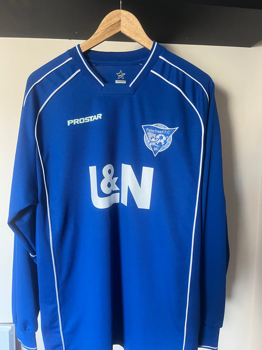 Peterhead 2005/2006/2007 Home Large - Long Sleeve