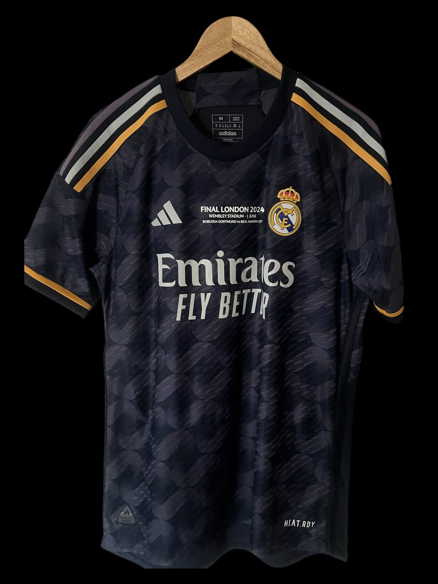 Real Madrid 2023/2024 Third Football Shirt Medium - Jude Bellingham - Heat.RDY
