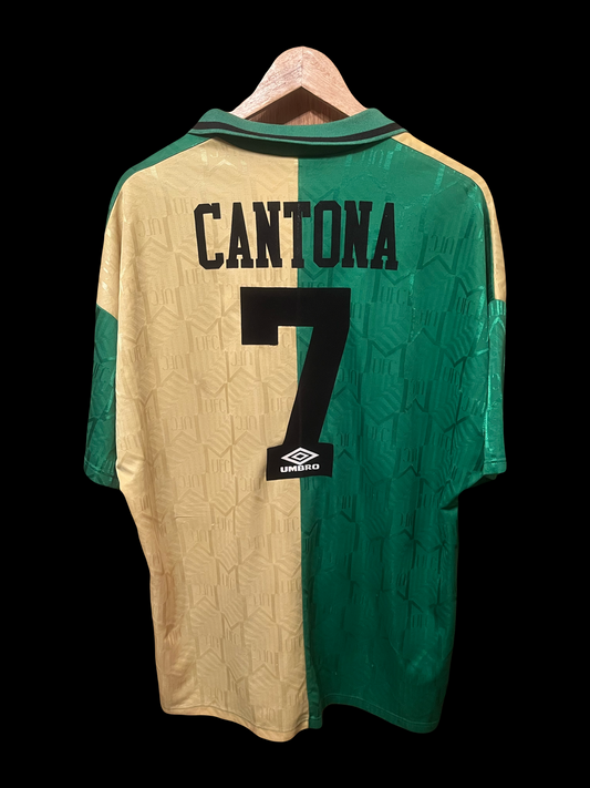 Manchester United 1992/1993/1994 Third Football Shirt 2XL - Eric Cantona