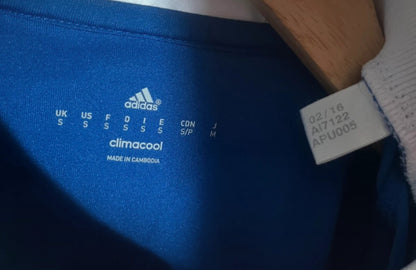 Chelsea 2016/2017 Home Football Shirt Small - Willian - Long Sleeve