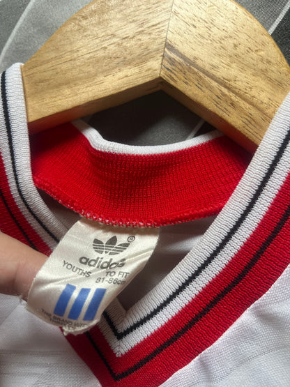 Manchester United 1986/87/88 Away Youth Large - Men’s XS