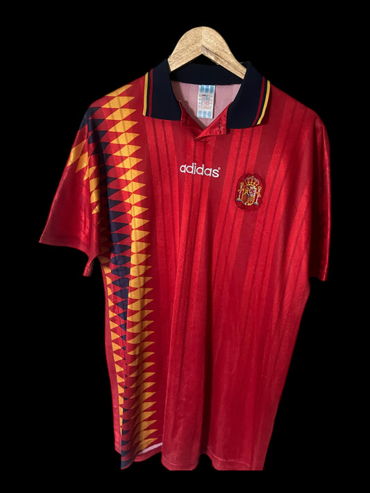 Spain 1994/1995 Home Football Shirt Extra Large