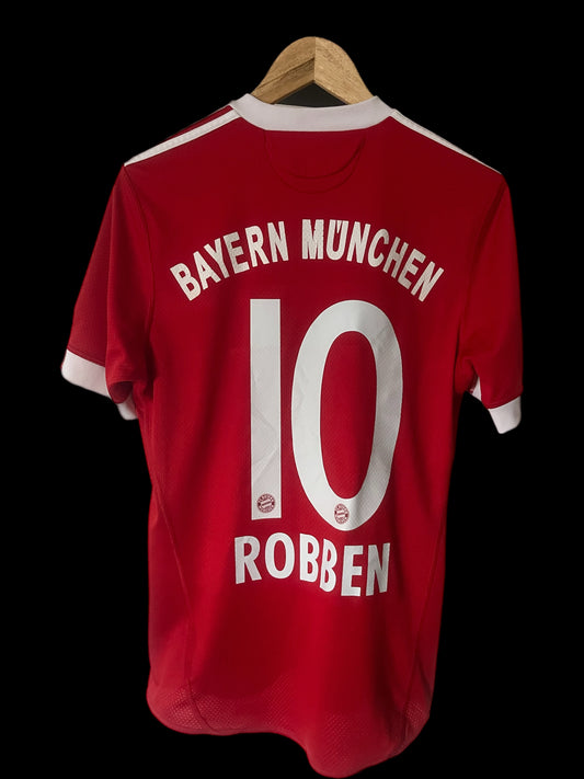 Bayern Munich München 2009/2010 Home Football Shirt Small - Arjen Robben
