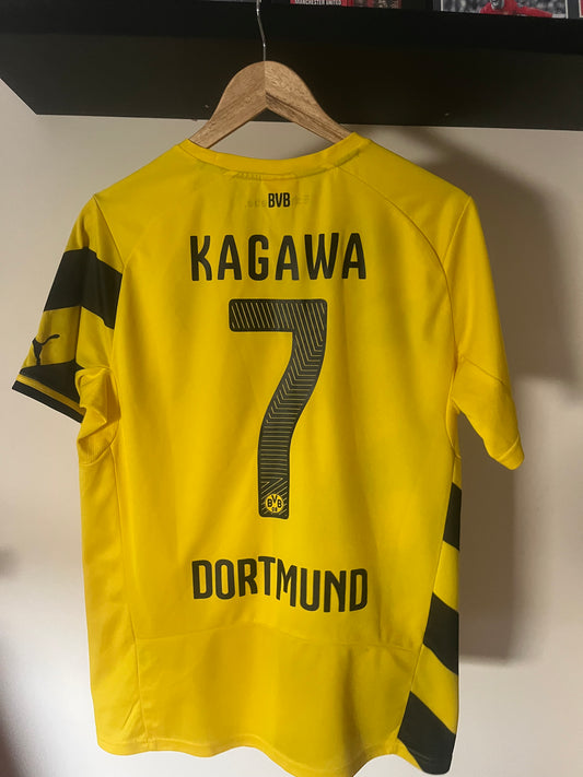 Borussia Dortmund 2014/2015 Home Medium - Also Fit Small - Shinji Kagawa