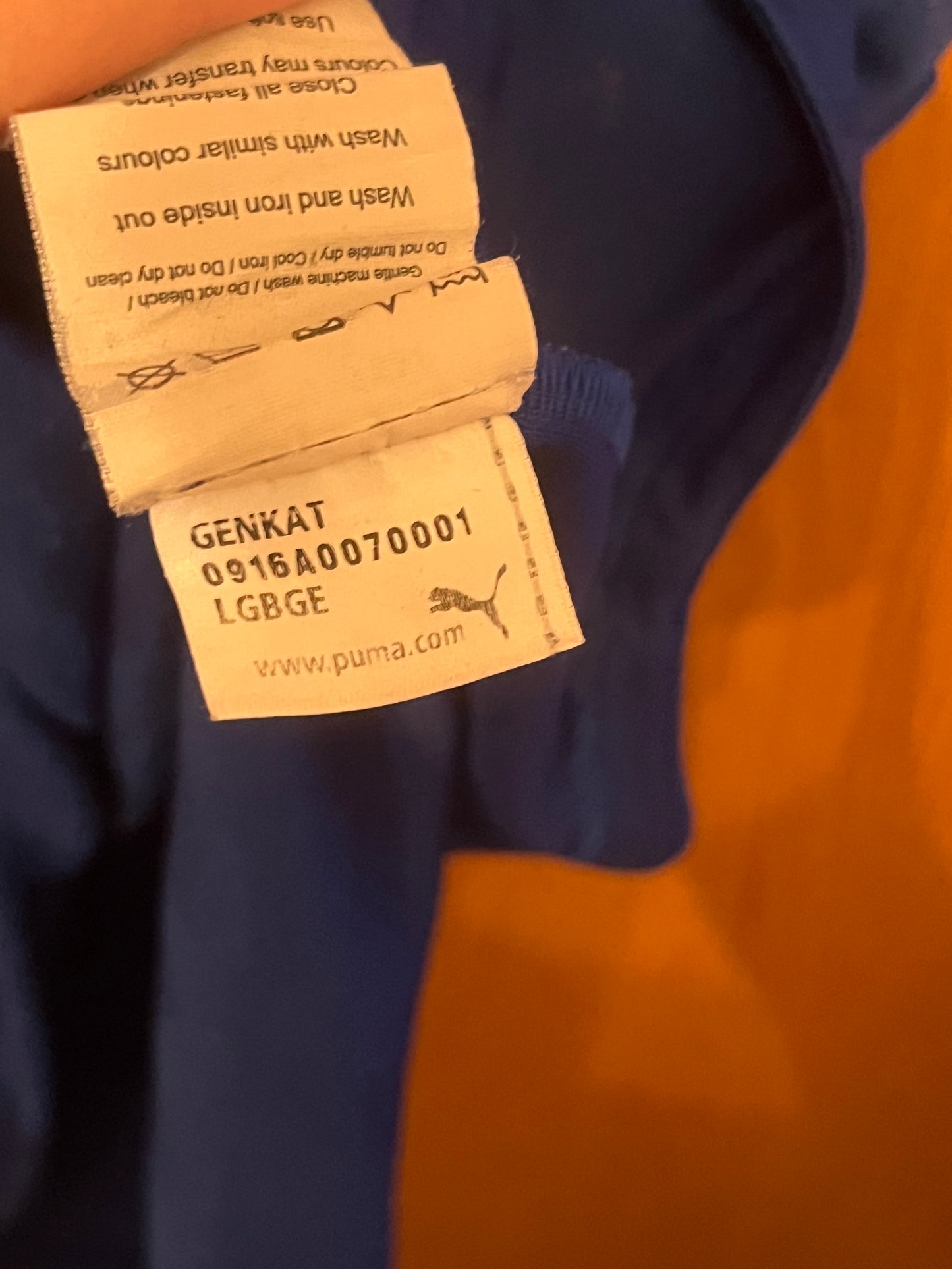 Leicester City 2016/2017 Home Football Shirt Small - Jamie Vardy