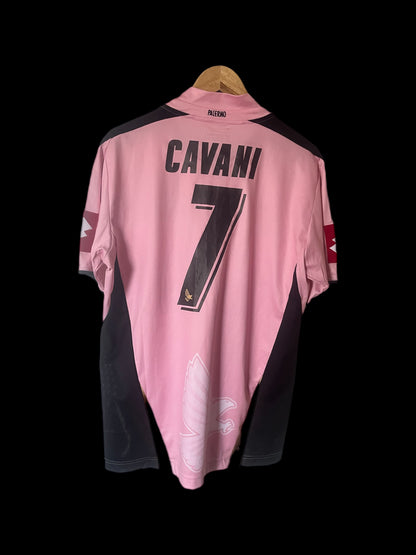 Palermo 2007/2008 Home Football Shirt Extra Large - Fits Large - Edinson Cavani