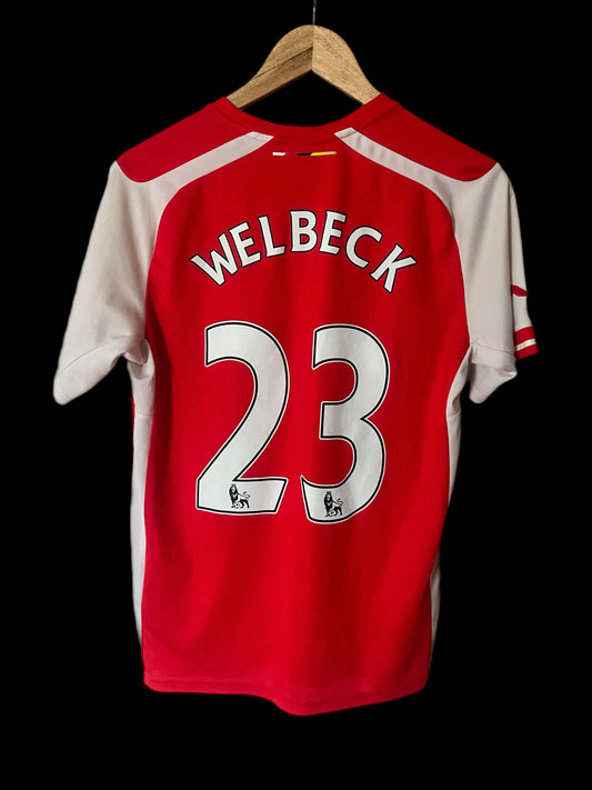 Arsenal 2014/2015 Home Football Shirt Small - Fits Extra Small - Danny Welbeck
