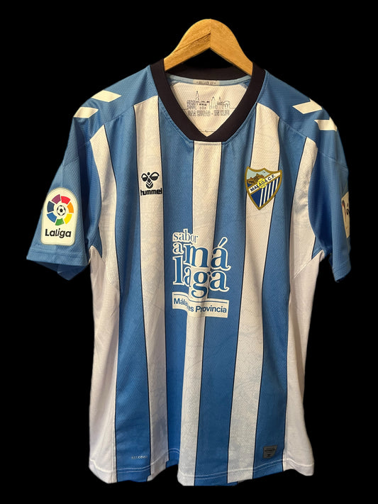 Malaga CF 2022/2023 Home Football Shirt Extra Large - Fits Large