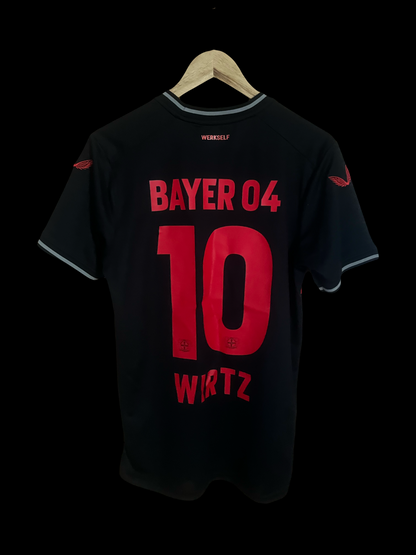 Bayer 04 Leverkusen 2023/2024 Home Football Shirt Medium - Fits Small - Florian Wirtz