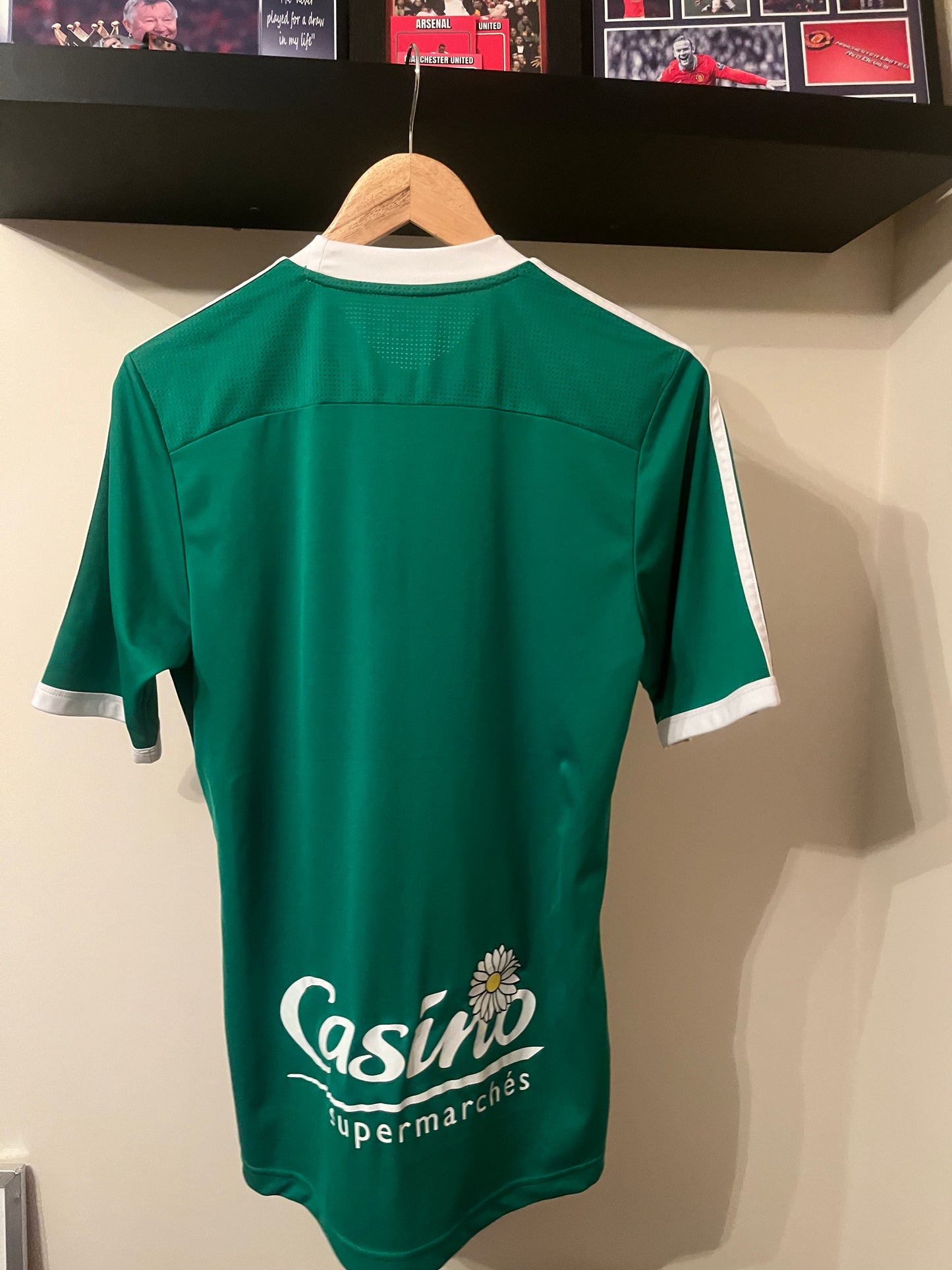 A.S Saint Etienne 2013/2014 Training Small - Player Issue/Worn Jeremy Clement