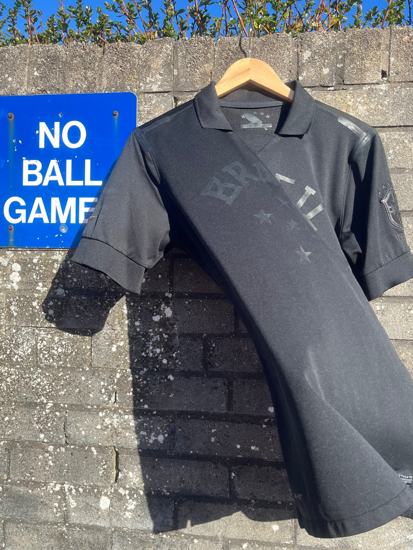 Brazil 2013/2014 Away Blackout - Banned By Brazilian FA