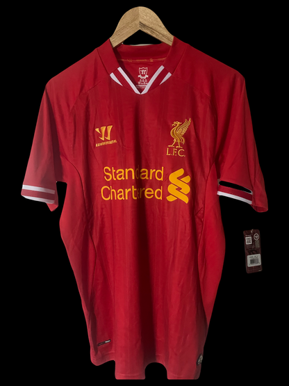 BNWT Liverpool 2013/2014 Home Football Shirt Medium - Steven Gerrard