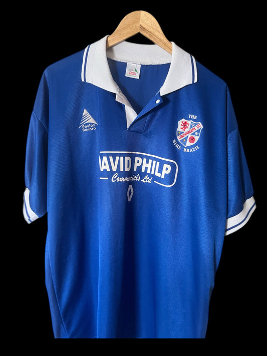 Cowdenbeath 2003/2004 Home Football Shirt Extra Large