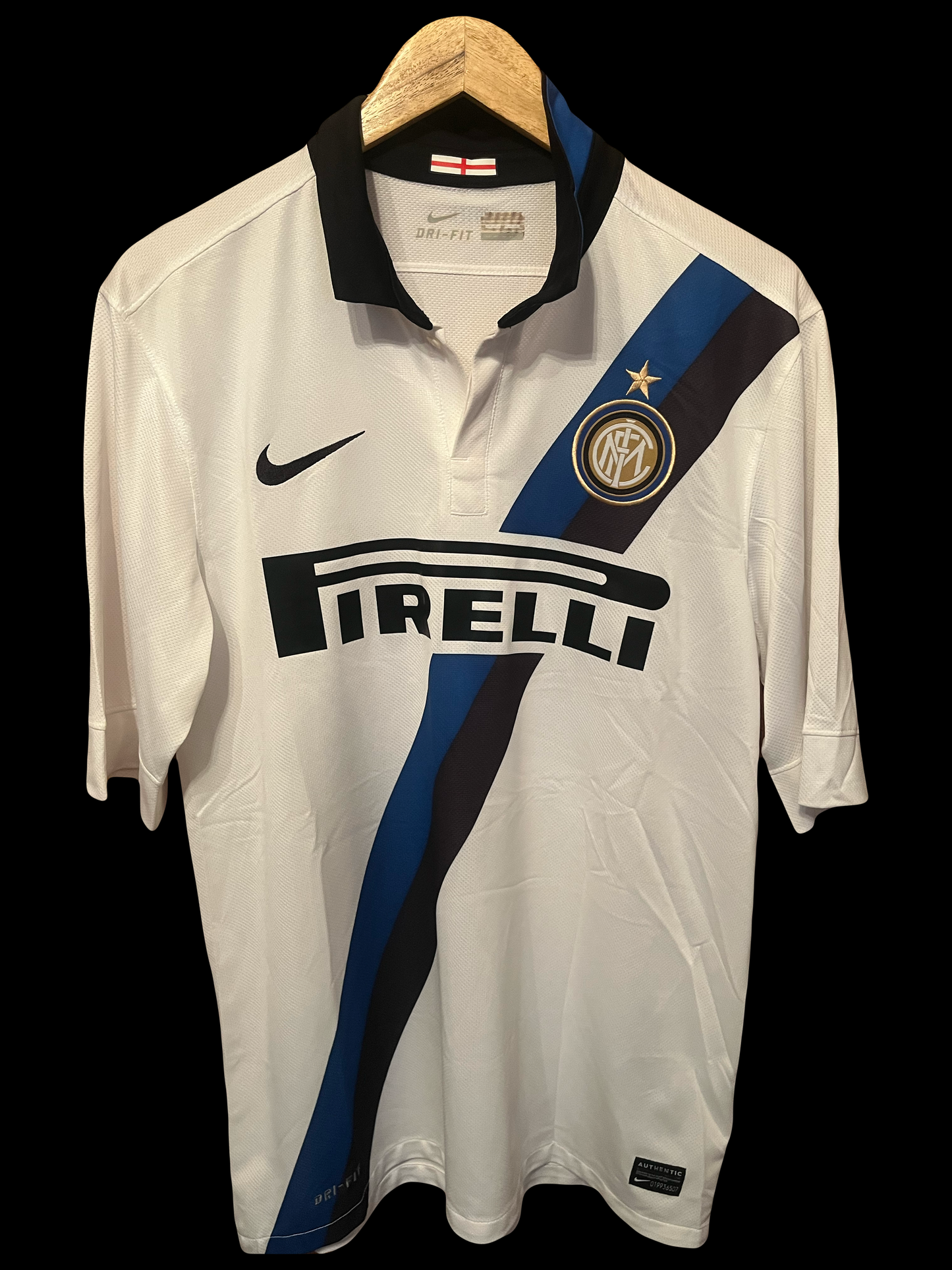 Inter Milan 2011/2012 Away Football Shirt Medium