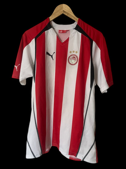 Olympiacos Piraeus 2009/2010 Home Football Shirt Extra Large - Rivaldo