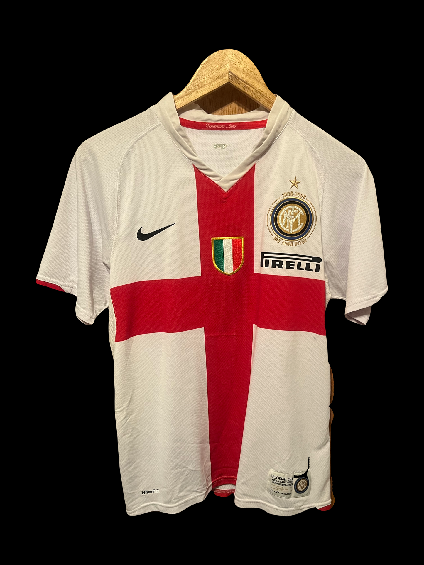 Inter Milan 2007/2008 Away Football Shirt Small - Javier Zanetti