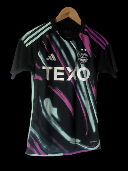 Aberdeen 2023/2024 Away Football Shirt Extra Small - Northern Lights