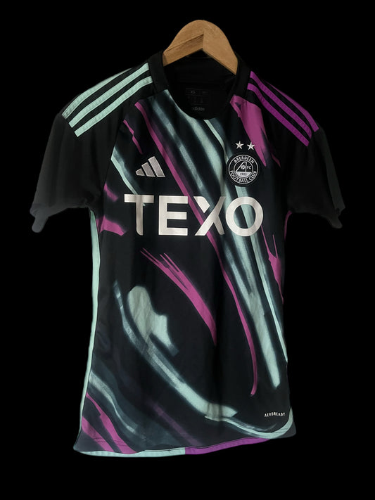 Aberdeen 2023/2024 Away Football Shirt Extra Small - Northern Lights