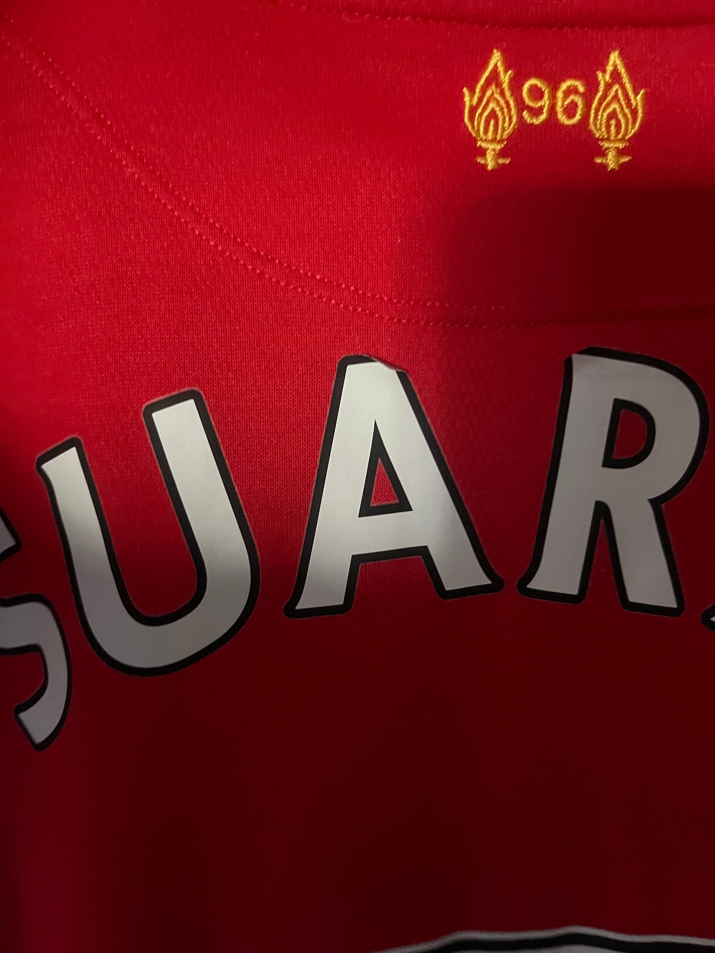 Liverpool 2012/2013 Home Football Shirt Large - Luis Suarez