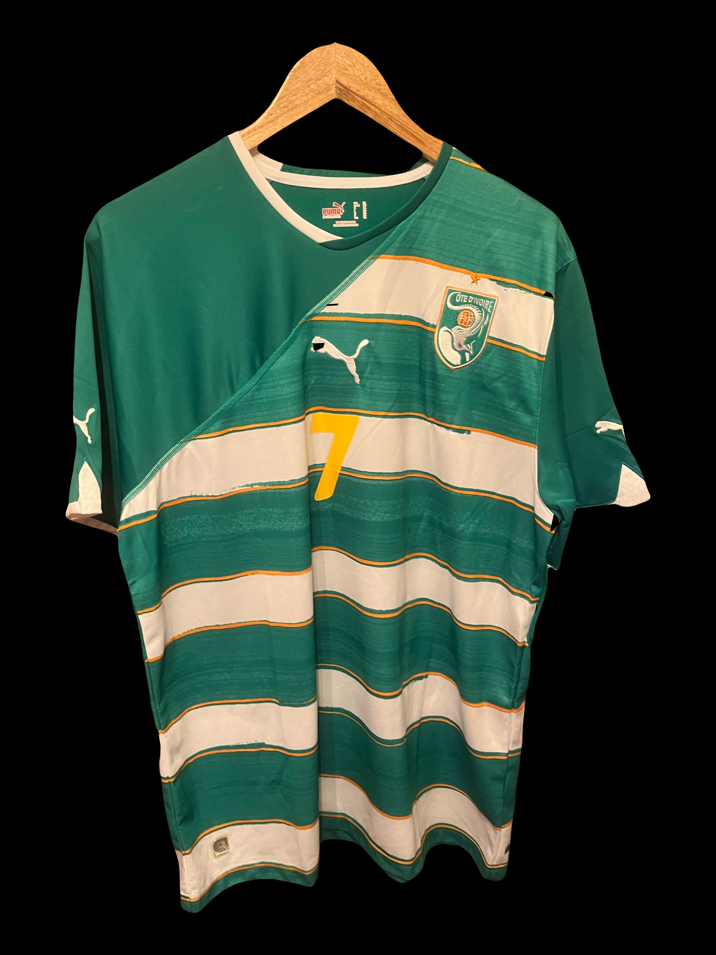 BNWT BNIB Ivory Coast (Cote D’Ivore) 2010 Away Football Shirt Extra Large - Seydou Doumbia