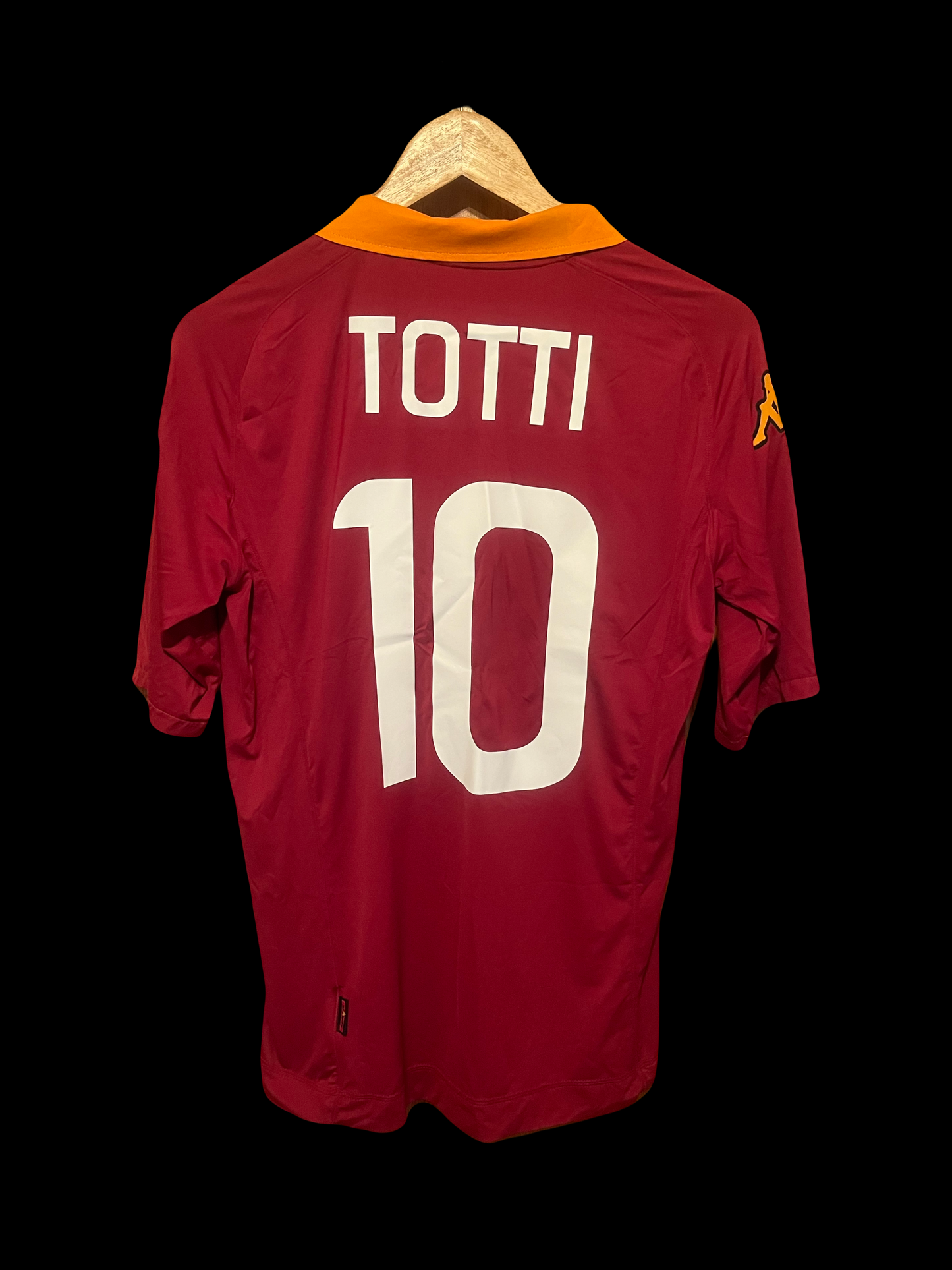 AS Roma 2011/2012 Home Football Shirt Large - Fits Small/Slim Medium - Francesco Totti