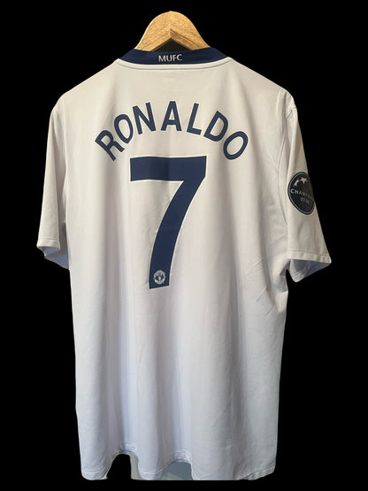 Manchester United 2008/2009 Away Football Shirt Extra Large - Cristiano Ronaldo