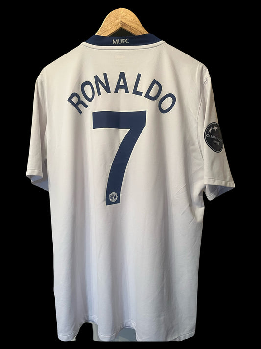 Manchester United 2008/2009 Away Football Shirt Extra Large - Cristiano Ronaldo