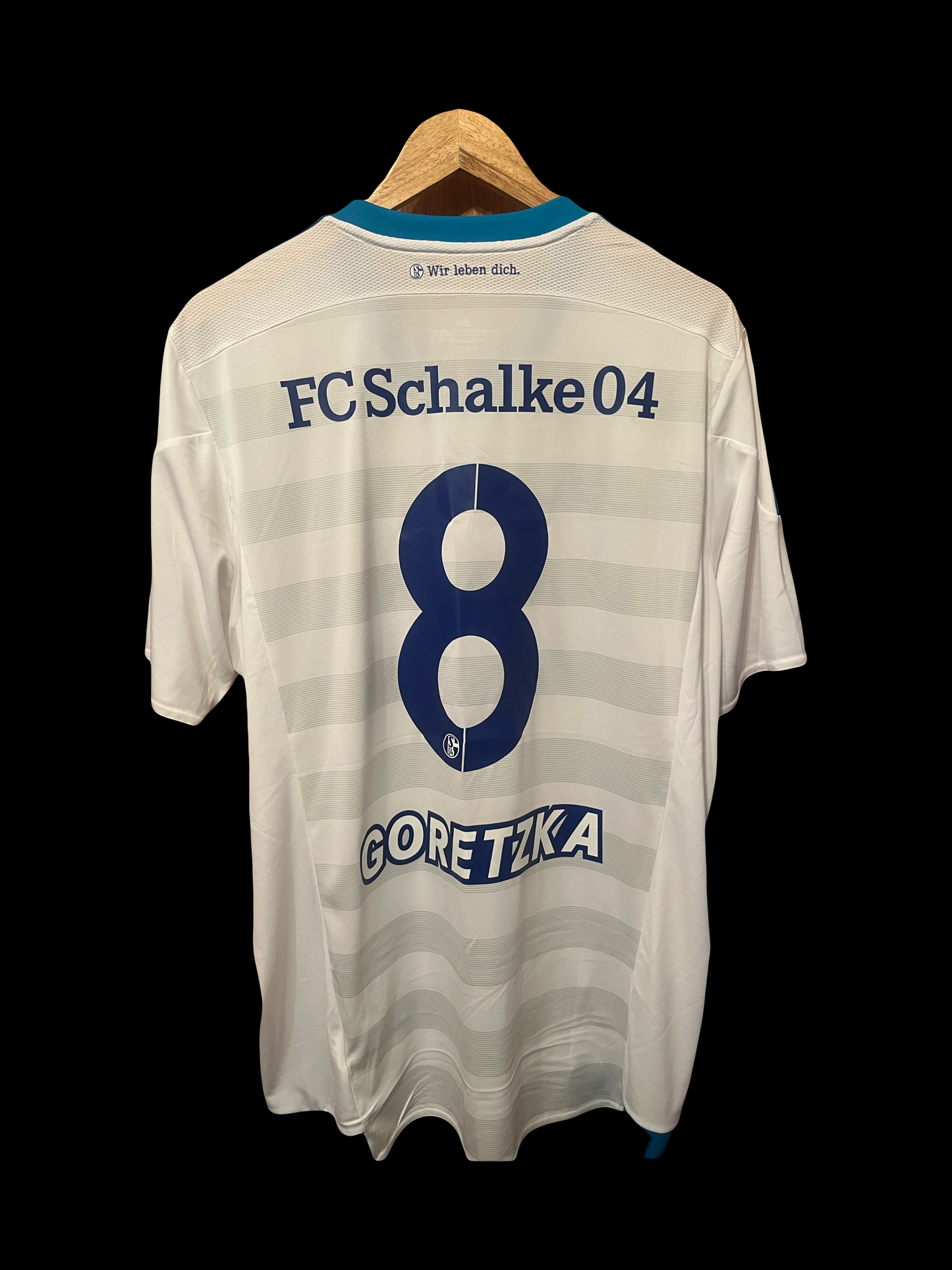 FC Schalke 04 2016/2017 Away Football Shirt Extra Large - Leon Goretzka