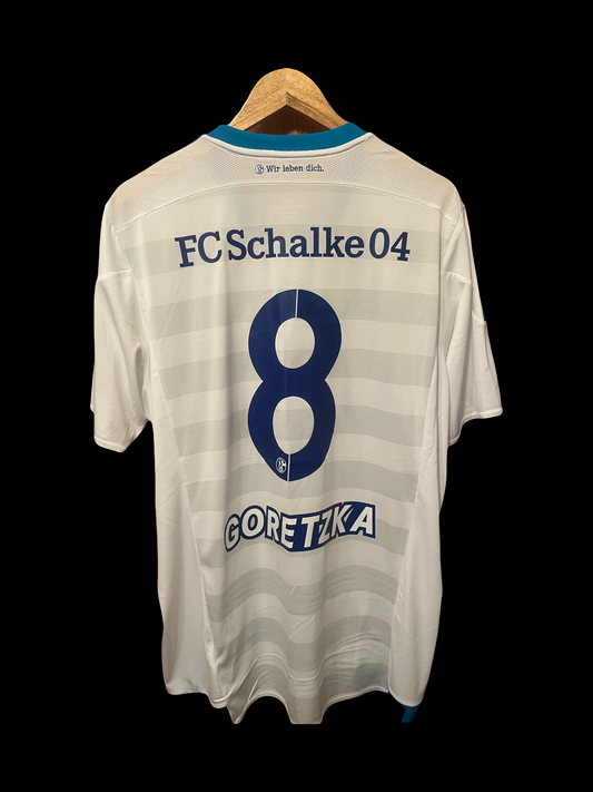 FC Schalke 04 2016/2017 Away Football Shirt Extra Large - Leon Goretzka
